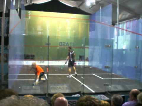 Squash European Team Championship 2012 - GER vs. NED Kandra vs. Schweertman