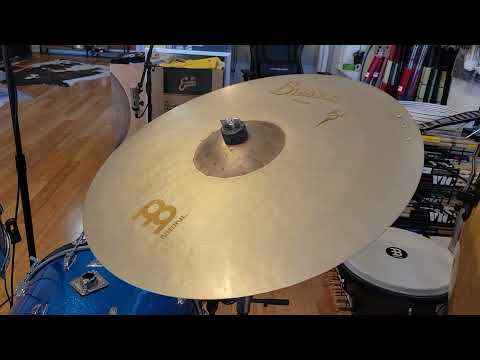 Cymbals - Meinl Byzance 22" Sand Crash/Ride image 3