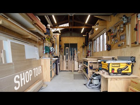 Making Furniture In A Small Workshop - The Best Layout For A Single Car Garage