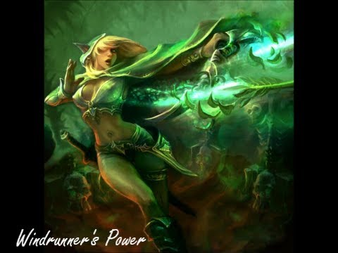 DotA2 Highlight | Windrunner's Side Lane | Comeback in Hard Lane