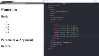 WEB2 JavaScript - 25.함수