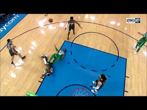 Marcus Smart RIDICULOUS Dive Celtics - Thunder NBA 2/9/20 - Exotix TV