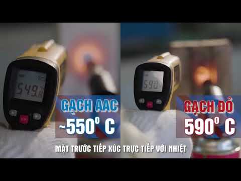 Cách nhiệt cực đỉnh của bê tông khí Viglacera