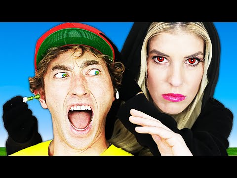 RZ Twin Hypnotized Maddie’s Ex Crush! Spending 24 hours in 50’s Diner | Rebecca Zamolo