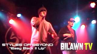 Styles Of Beyond&quot;Easy Back It Up&quot; Live (full song)
