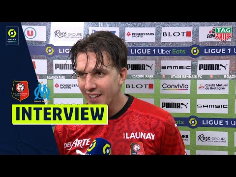 Interview de fin de match : STADE RENNAIS FC - OLYMPIQUE DE MARSEILLE (2-1) / 2020-2021