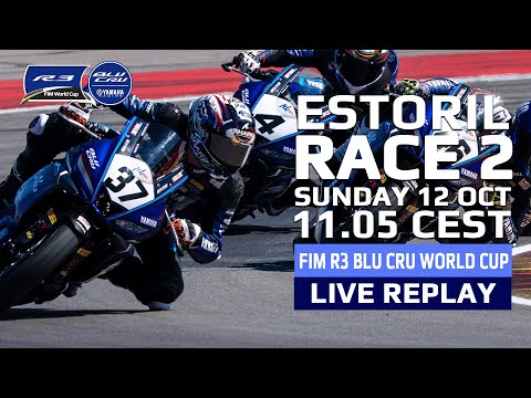 2025 FIM R3 BLU CRU World Cup Live Replay - Round 6, Race 2, Estoril