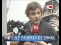 Video: Pulti regresó de Brasil
