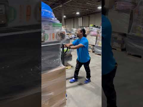 A day in the life of a warehouse worker!