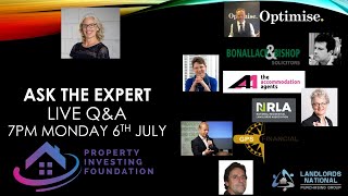 Property Expert Panel - Monday 6th July