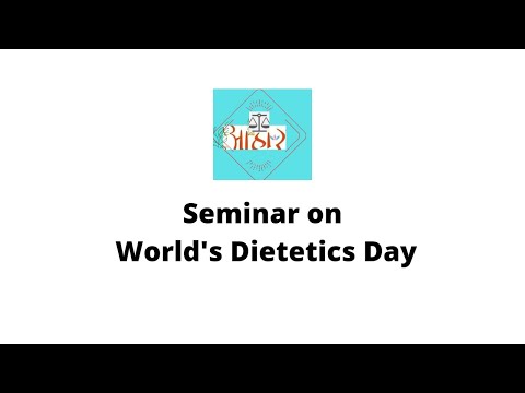 World's Dietetics Day - 10th January 2022
