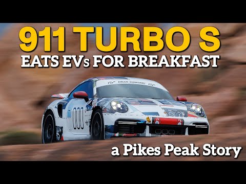 Porsche 911 Turbo S: 🏁 2022 Pikes Peak Winner 🏁 Faster Than A Racecar | Carfection