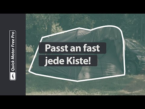 qeedo Quick Motor Free Pro (2020) - Teaser für das freistehende Busvorzelt für fast alle Camper ⛺️