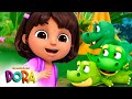 Dora Plays With Baby Crocodiles Full Scene Dora Friends