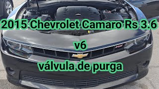 2015 Chevrolet Camaro  3.6 cómo cambiar  válvula de purga del Evap (how to change evap purge valve)