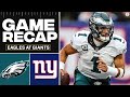 Eagles CLINCH PLAYOFF BERTH With Win Over Giants [FULL GAME RECAP] I CBS Sports HQ
