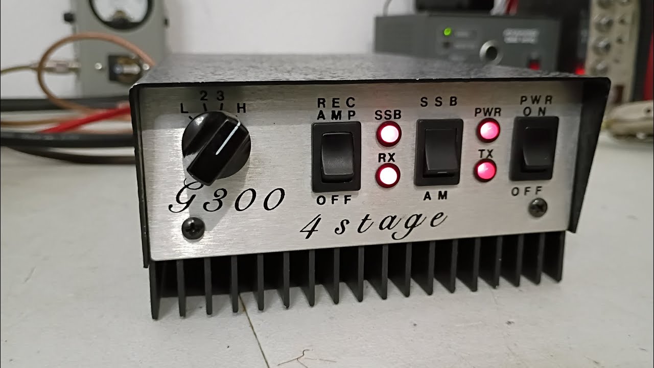 G-300 4 Stage Mobile Amp, for your consideration 