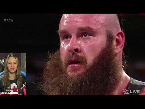 WWE Raw 10/1/18 Braun Strowman vs Dean Ambrose