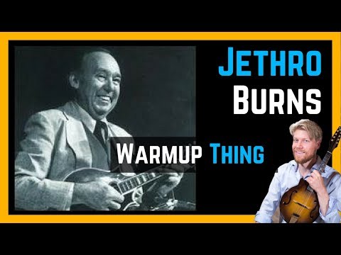 Jethro Burns Arpeggio Exercise - Jazz Mandolin Lesson