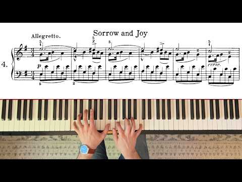 Stephen Heller - Etude Op. 45 No. 4 "Sorrow and Joy"