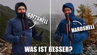 SOFTSHELL vs. HARDSHELL: Welche Jacke kann was (nicht)? - Kauffehler vermeiden!