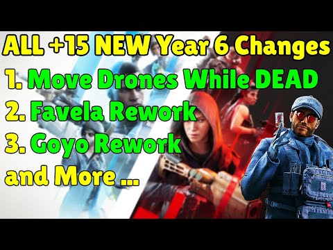 *NEW* ALL Major +15 Changes & Reworks To Happen In Year 6 [ 2021] - Rainbow Six Siege Crimson Heist