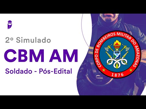 2º Simulado CBM AM – Soldado - Pós-Edital: Correção
