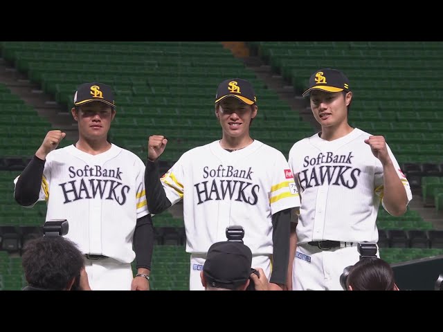 【ファーム】ホークス・吉田賢吾選手・中村亮太投手・渡邉陸選手 ヒーローインタビュー 6月5日 福岡ソフトバンクホークス 対 中日ドラゴンズ