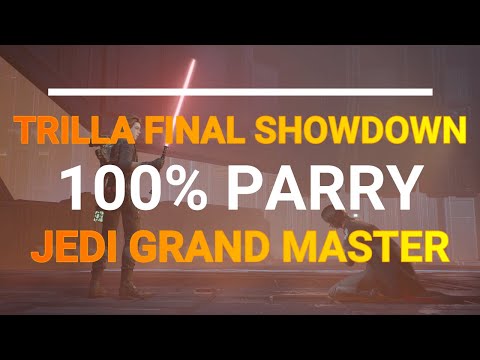 Jedi Fallen Order - Trilla Suduri Final Showdown 100% Parry (Jedi Grand Master)