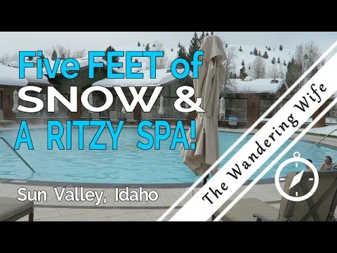 🇺🇸 SUN VALLEY, IDAHO: Resort SPA DAY!  ❄️ 🛷 | TRAVEL VLOG  #0028
