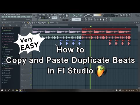 copy pattern fl studio