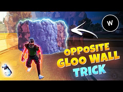 Opposite Gloo Wall Trick | Fast Gloo Wall Trick | Reverse Gloo Wall Trick | Free Fire | FF