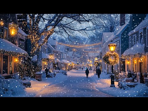 Cozy Country Christmas of Festive Music and Snowy Scenes for Relaxation and Harmony