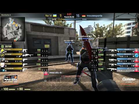 FBM S3 CS:GO - Group B - Consolidation match - Na`Vi vs. Mousesports (Bo3) - 2 / 2