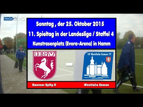 2015-10-25--Landesliga--Spiel 11--Hammer SpVg  II-Westfalia Gemen--2-1---WeGe-TV
