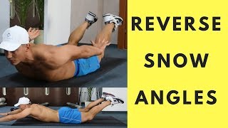 Reverse Snow Angel: Back Strengthening & Posture Exercise Guide