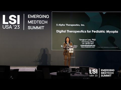 Yongsun Lee Presents S-Alpha Therapeutics at LSI USA '23