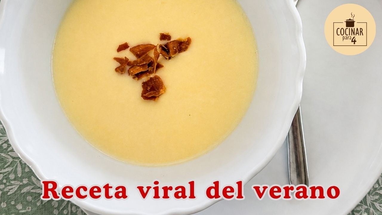 Crema fría de espárragos: la receta viral del verano