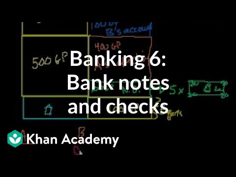 Banking 6: Bank Notes and Checks