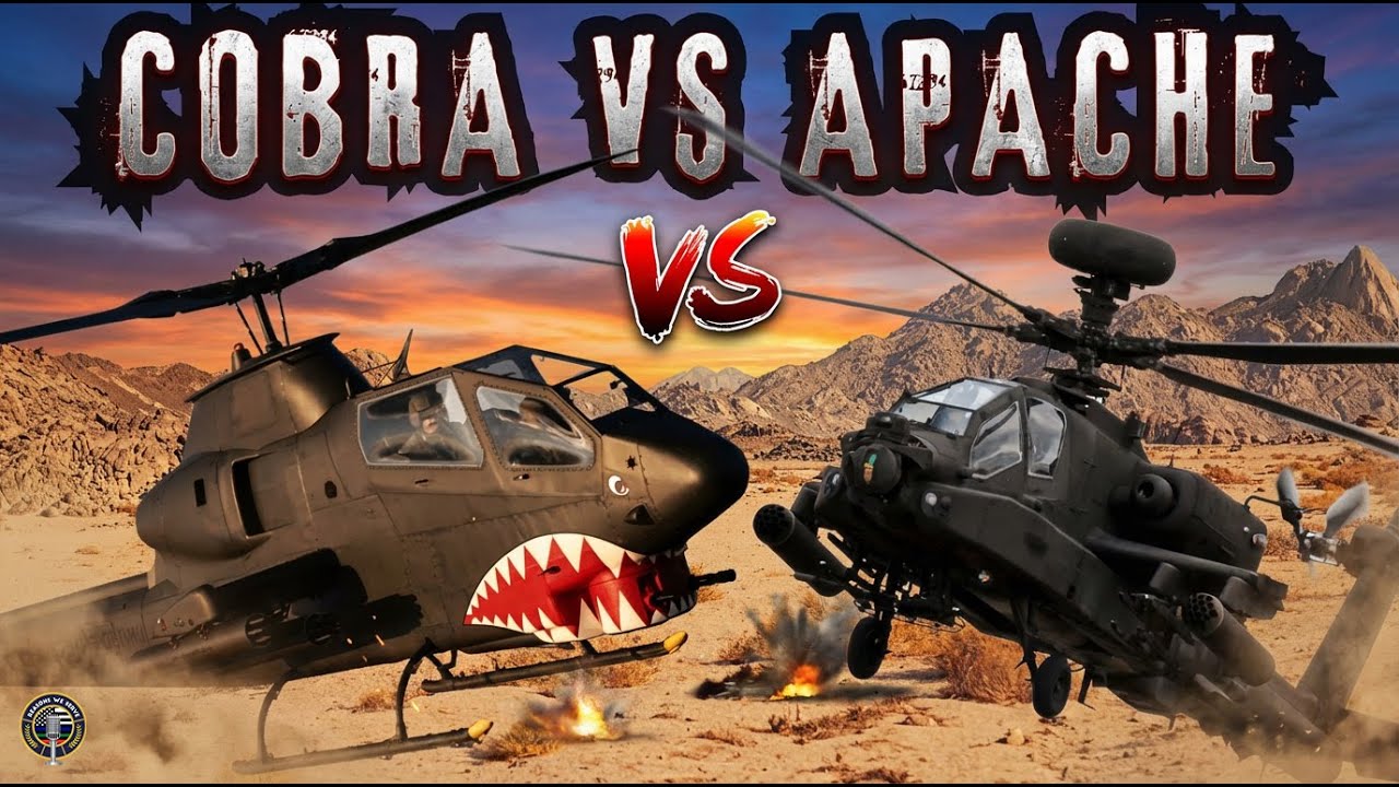 The REAL Difference Between Cobra and Apache for Military Operations