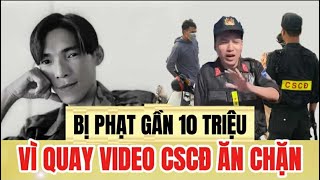 STRANGE - Video of Traffic Police Receiving Bribes, Citizen Fined Nearly 10 Million Dong