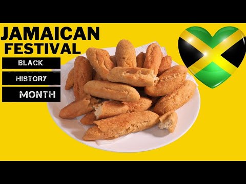 JAMAICAN FESTIVAL RECIPE BLACK HISTORY MONTH | Chef Ricardo Cooking Part 2 How To Make Jamaican Fest