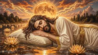 👉 Deja de pensar demasiado esta noche… Jesús te sana mientras duermes 🙏 Encuentra paz interior hoy