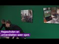 Wilbert kan eindelijk weer naar school en is daar heel blij mee
