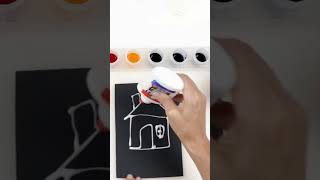 Easy Art for Kids: Raised Salt Painting!