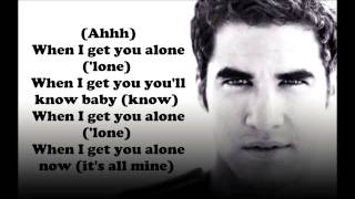 Glee Cast   When I Get You Alone Lyrics