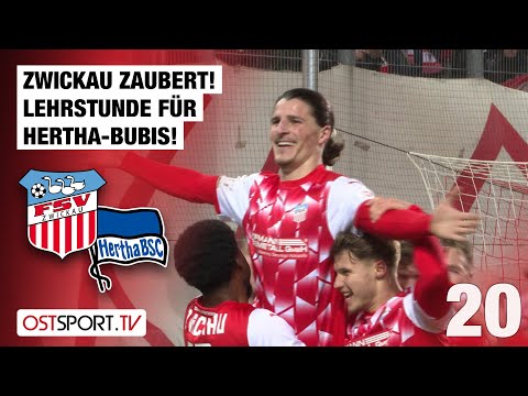 Zwickau zaubert! Spielzug der Saison: FSV Zwickau - Hertha BSC II | Regionalliga Nordost