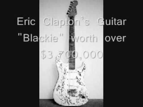 ~Worlds Most Exspensive Guitar Eric Clapton's Guitar "Blackie" worth over $3,700,000~