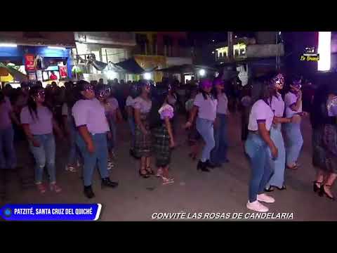 Convite las Rosas de Candelaria desde Patzité, Quiché 2025