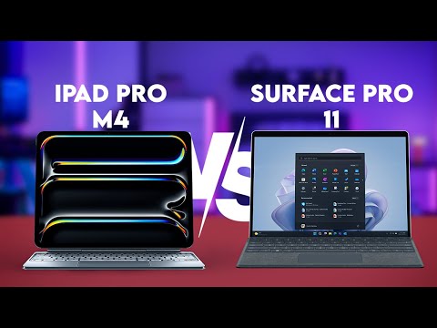iPad Pro M4 vs Surface Pro 11 - Which One is More Powerful?